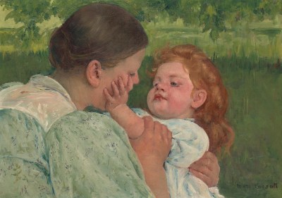 Mary Stevenson Cassatt, Maternal Caress, 1896