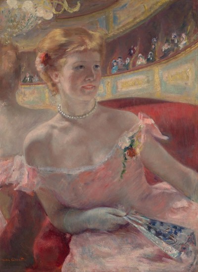 Mary Cassatt, Woman in a Loge, 1878–79