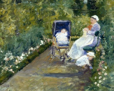 Mary Cassatt, Children in a Garden (The Nurse), 1878