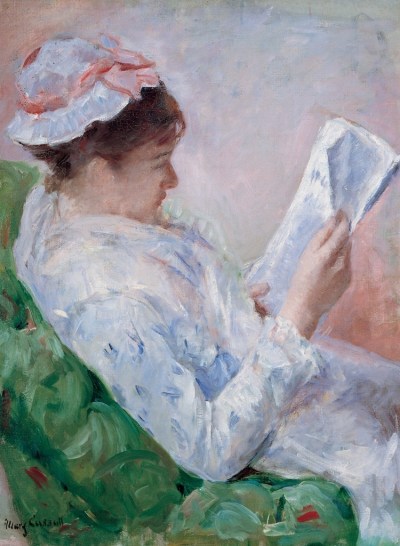 Mary Cassatt, Woman Reading, 1878–79